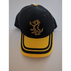 Harry Potter Hufflepuff Adult Cap Hook and Loop Embroidered Mascot One Size